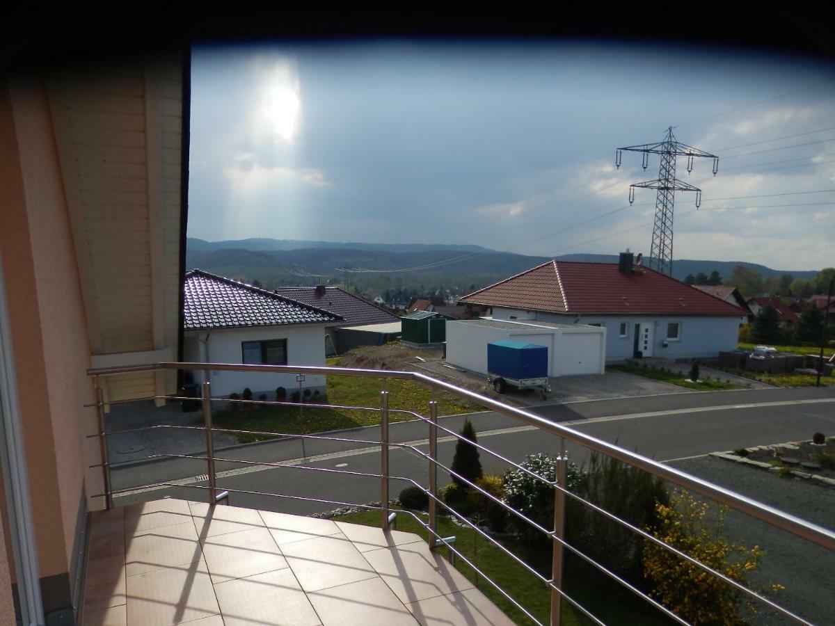 Haus Fernblick Appartement Breitungen  Buitenkant foto