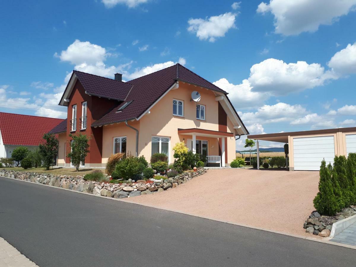 Haus Fernblick Appartement Breitungen  Buitenkant foto